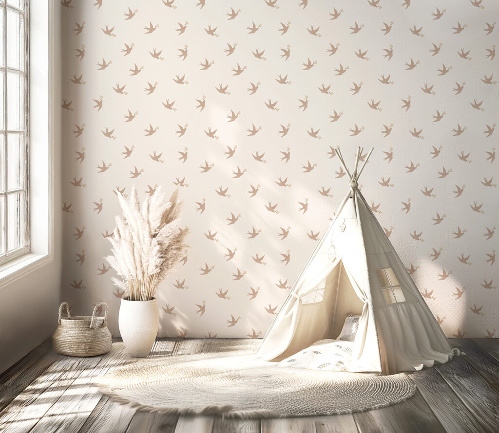 motif papier peint Lilipinso