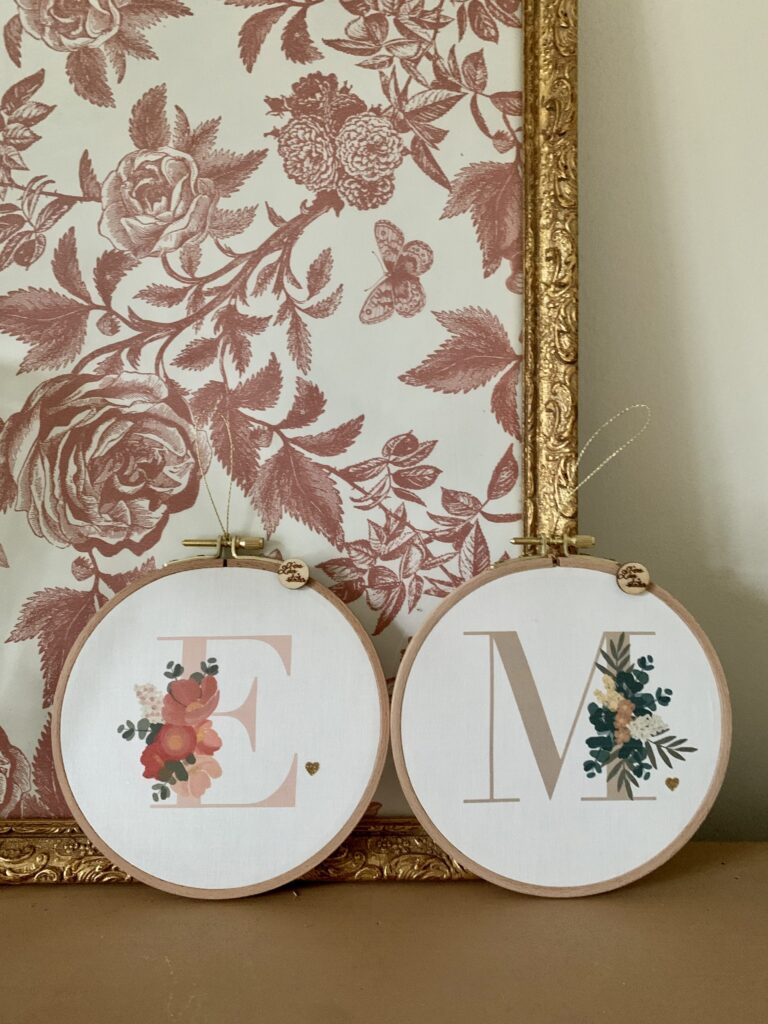Décoration murale maison fleurs aquarelle