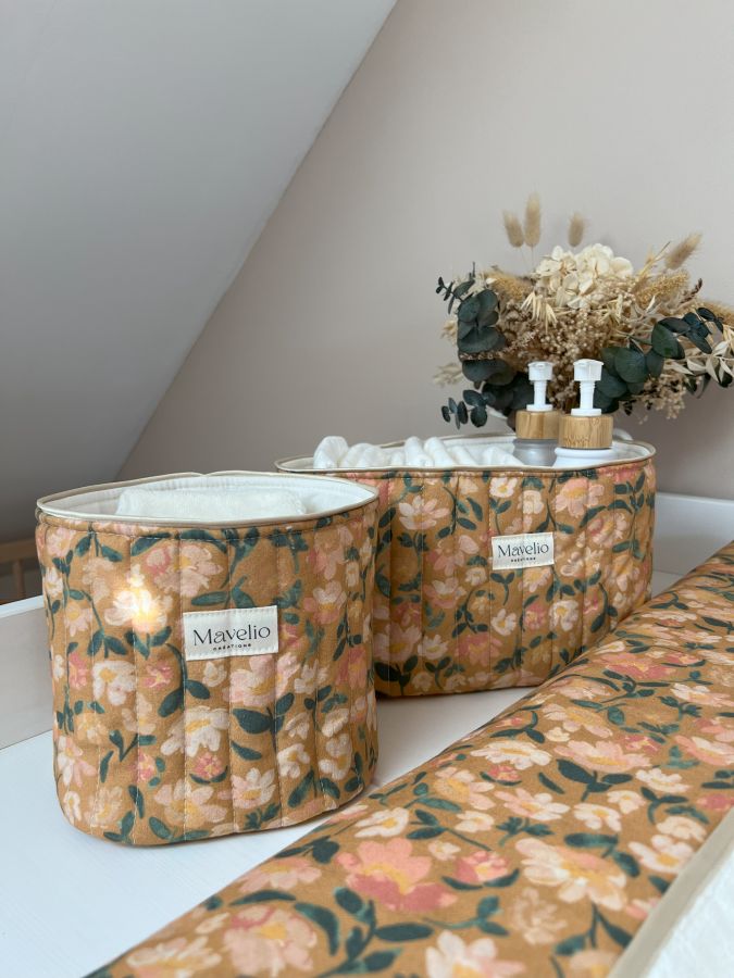 motif aquarelle fleurs design textile